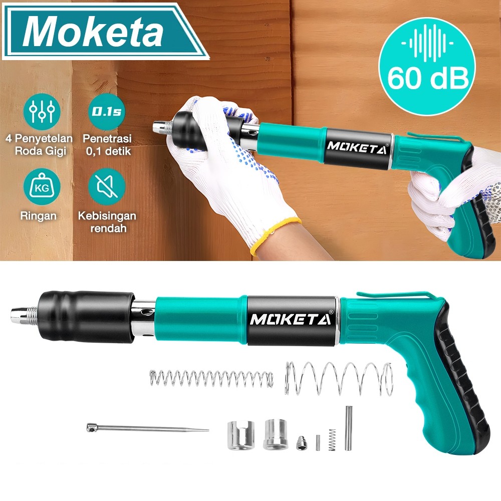 

Nail Gun Fastening Gun Manual Steel Ramset Gun Alat Paku Tembak Paku Tembok Beton Paku Lurus