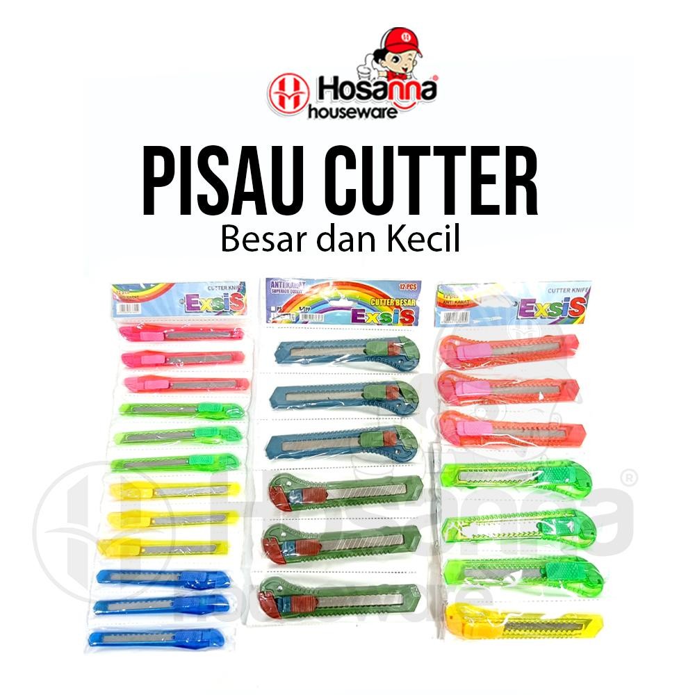 

PISAU CUTTER PLASTIK BESAR / KECIL