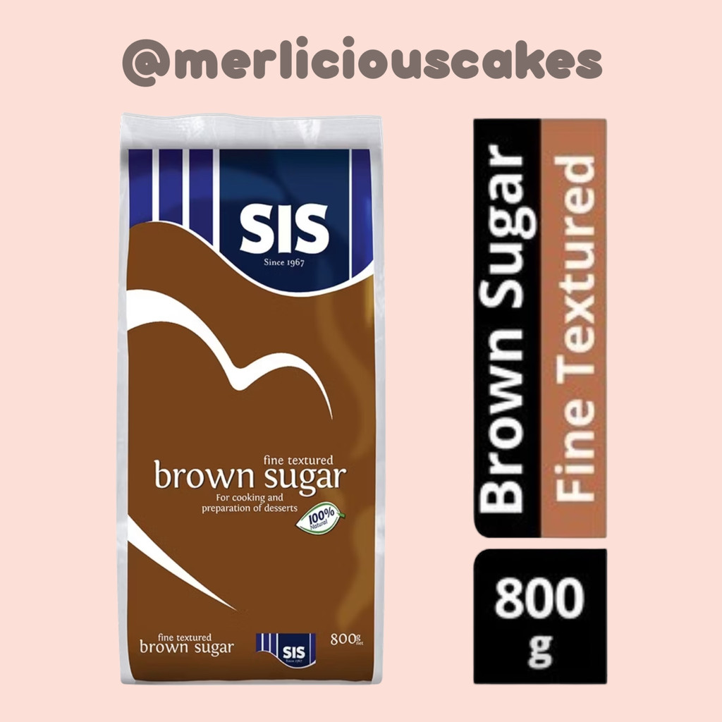 

800 Gram Brown Sugar SIS Gula Pasir Molases Fine Textured