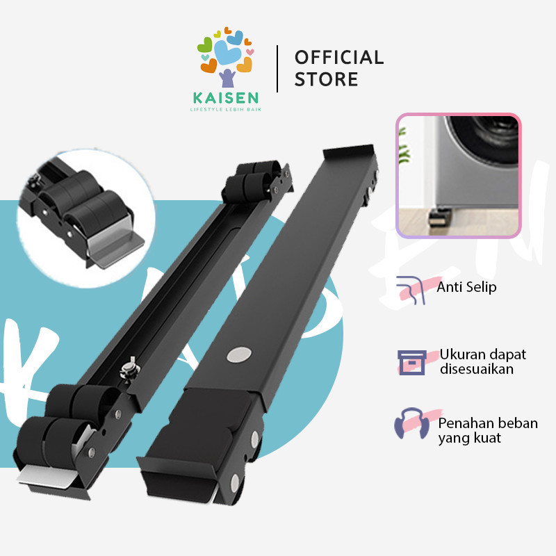 KAISEN  Alas Kaki Mesin Cuci Roda Kaki Kulkas 1 Pintu Alas Mesin Cuci Dudukan Kulkas Alas Kulkas Rod