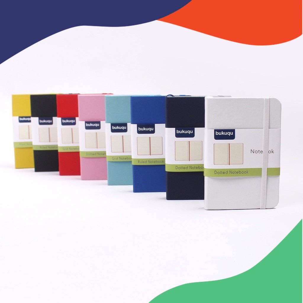 

COD Bukuqu Pocket Classic Notebook - Buku Saku Ukuran A6 HOTT