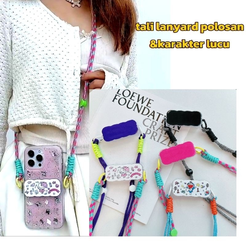 

COD (TERBARU) TALI LANYARD MOTIF WARNA WARNI UNIVERSAL Flash Sale HOTT