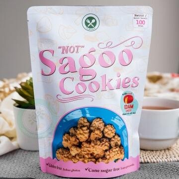 

NOT SAGOO COOKIES - GLUTEN FREE COOKIES WITH REAL EDAM CHEESE 100GR Terlaris