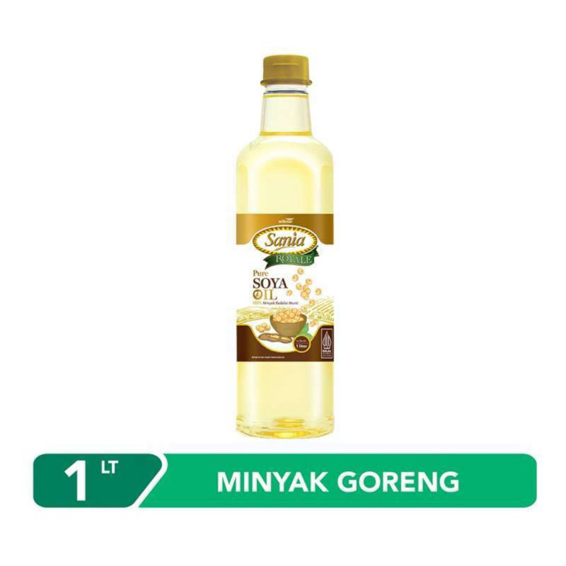 

SANIA ROYALE SOYA OIL MINYAK KEDELAI 1 liter