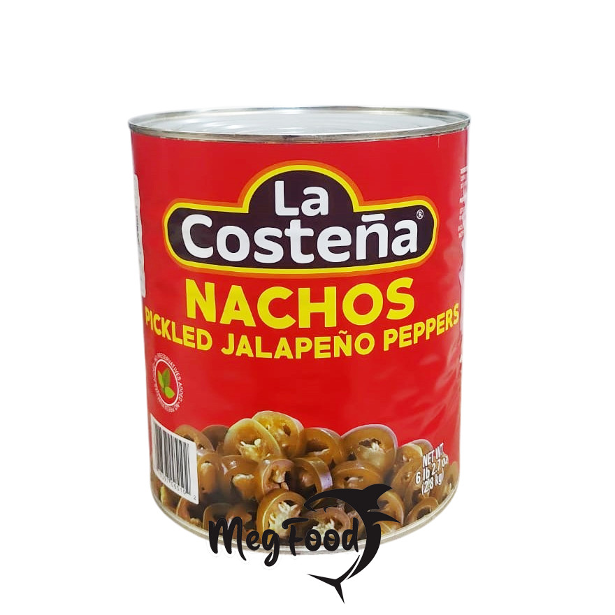 

La Costena Nachos Pickled Jalapeno Slices 2.8 kg / Jalapeno Pappers