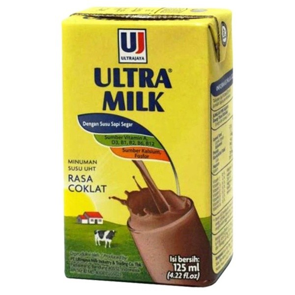 

SUSU ULTRA UHT 125ml ALL VARIAN MILK FULL CREAM COKLAT STRAWBERRY - Coklat