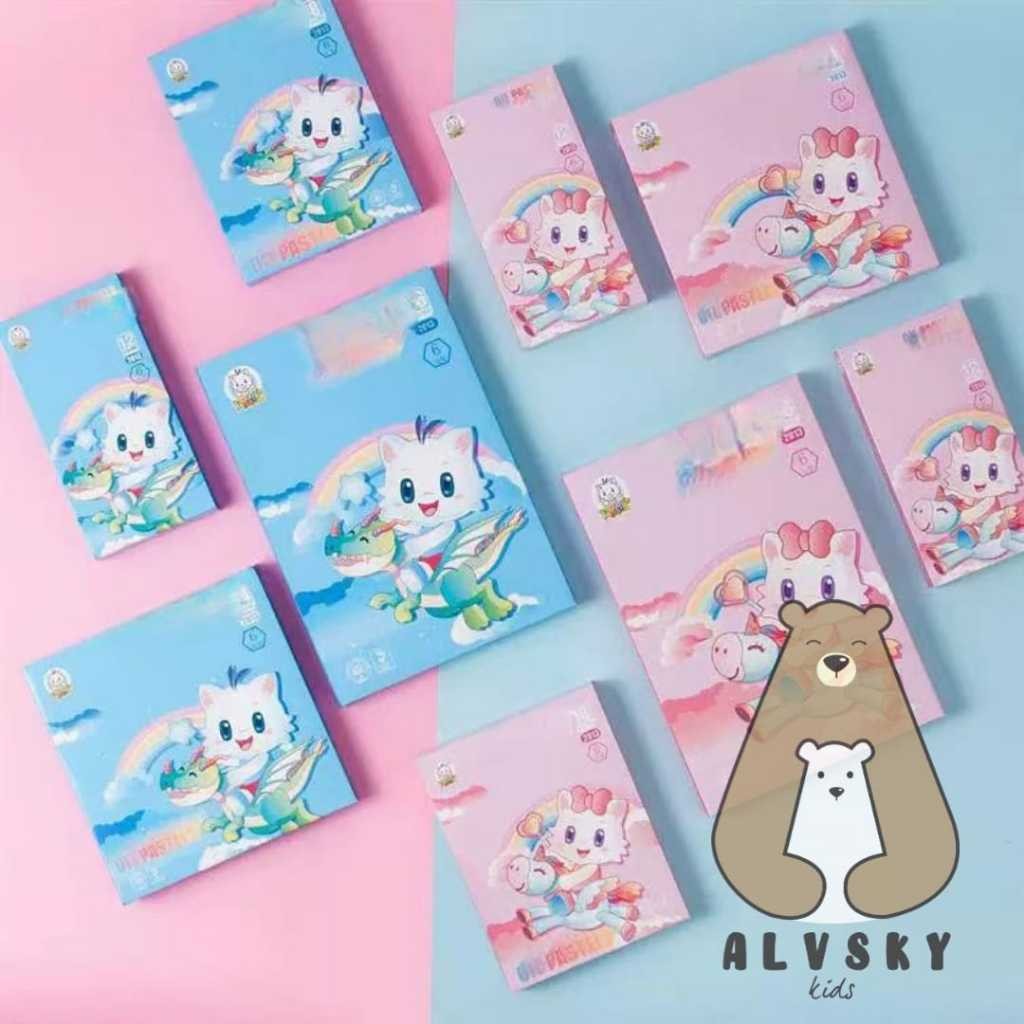 

ALVSKY SET CRAYON OIL PASTEL ISI 12 DAN 24 WARNA MOTIF KARTUN ANAK / KRAYON PIGMENTASI TINGGI AMAN UNTUK ANAK