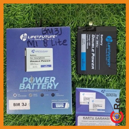 BATERAI BM3J REDMI MI 8 LITE DOUBLE POWER - LF