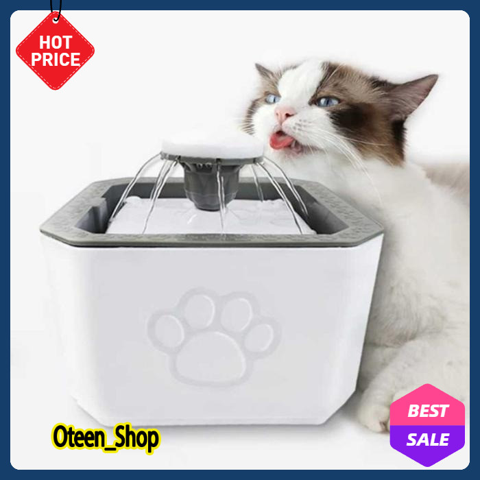Dispenser Air Minum Besar Air Mancur Hewan Peliharaan Anjing Kucing Pet Otomatis - Dispenser / Wadah