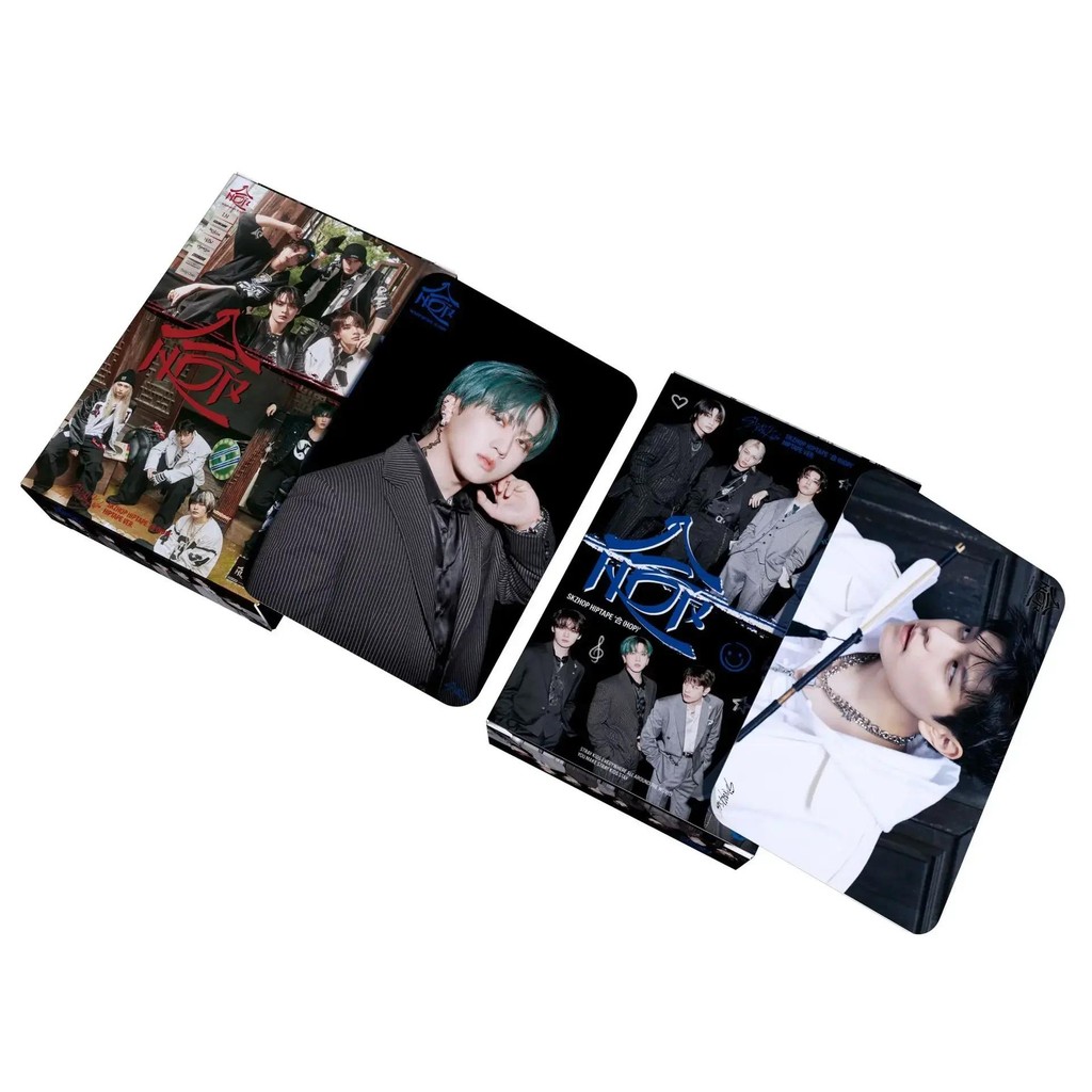 

55Pcs/Set SK Kpop StrayKids Zhop Hiptape Hop Lomo Card Postcards Photocard For Fans Collection Gifts