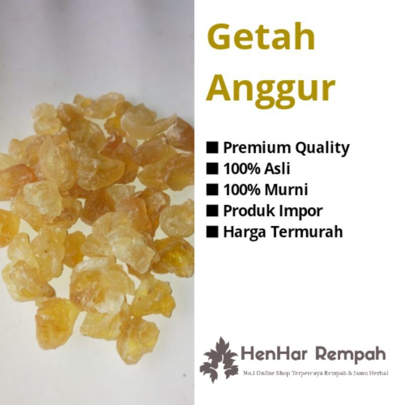 

Getah anggur 500 gram