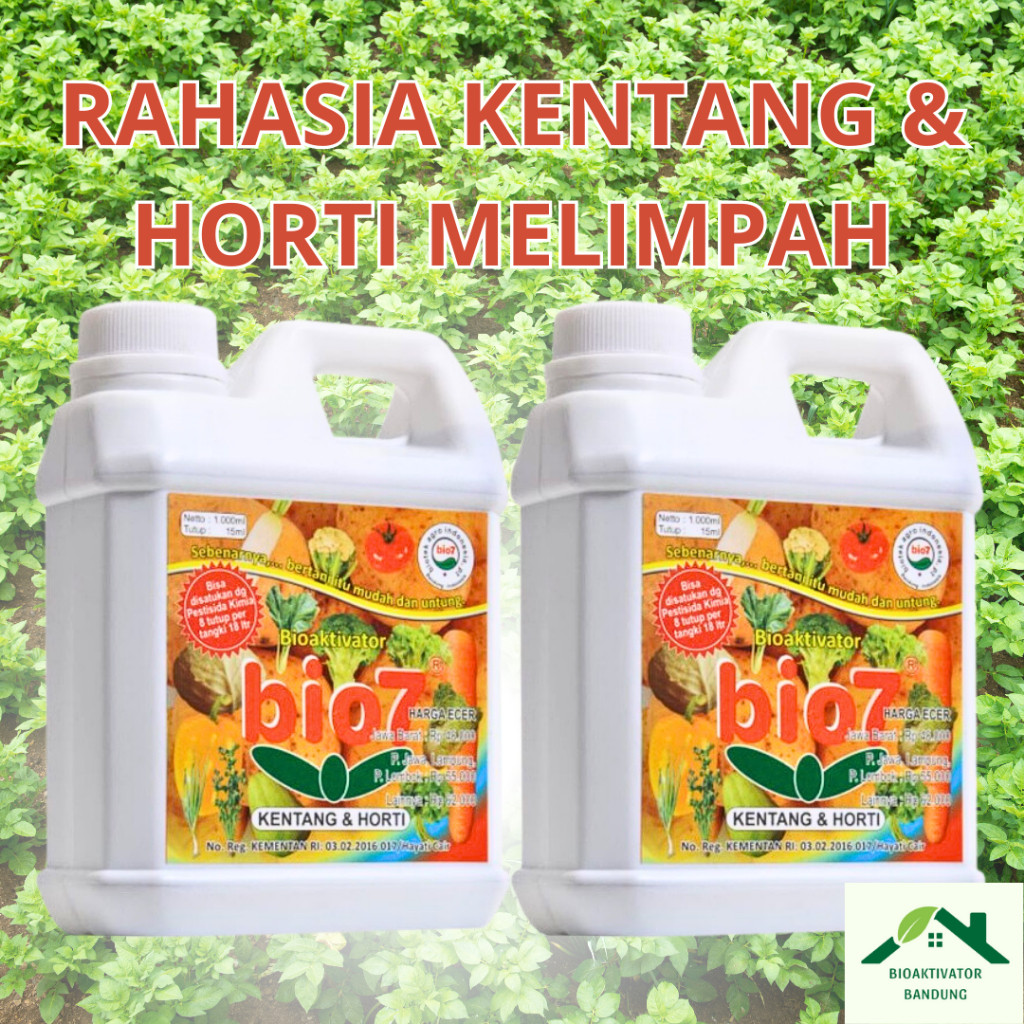 Bio7 jagung Pupuk Organik Cair Hayati Bioaktivator 100% alami Original Kemasan 1 Liter Co