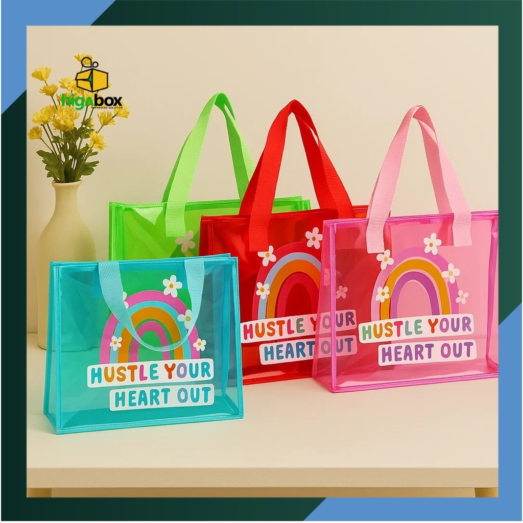 

Tas Mika Transparan, tas ulang tahun, Tas hampers / Tas Mika Transparan Tas Ulang Tahun Souvenir Hampers Ultah / Goodie Bag Ulang Tahun | ACCHP01