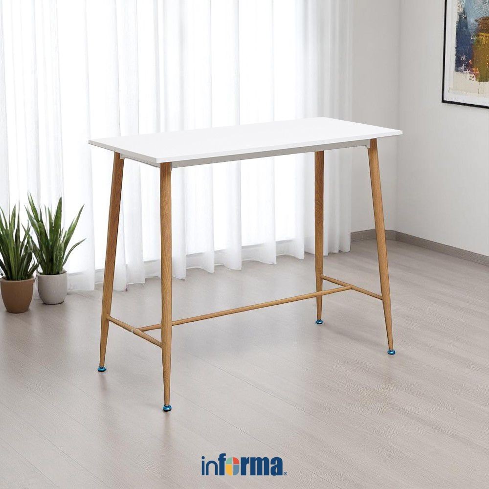 Informa Midland Meja Dapur - Putih Kitchen Working Table Meja Masak Serbaguna Cooking Desk Furniture