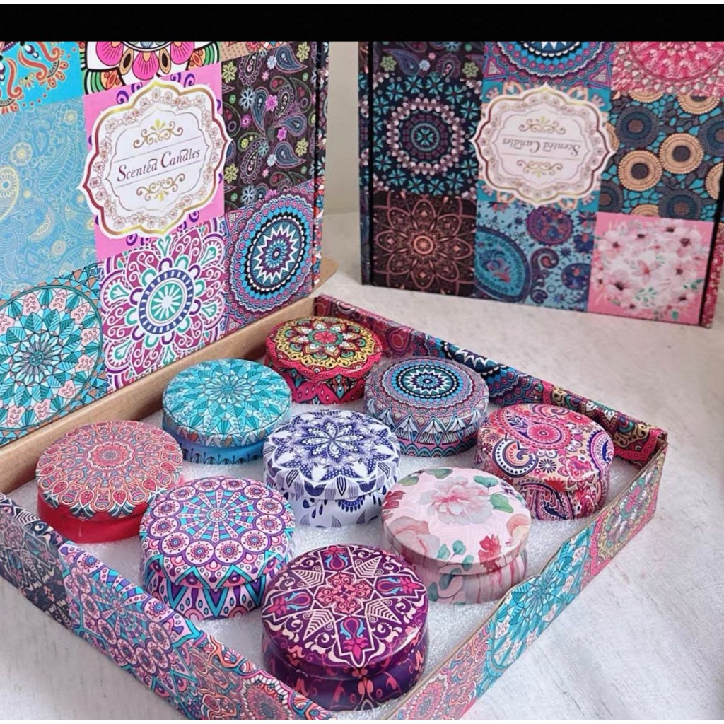 

[READY STOCK] Tempat Penyimpanan Logam Motif Unik Murah Serbaguna Kotak Penyimpanan Gift