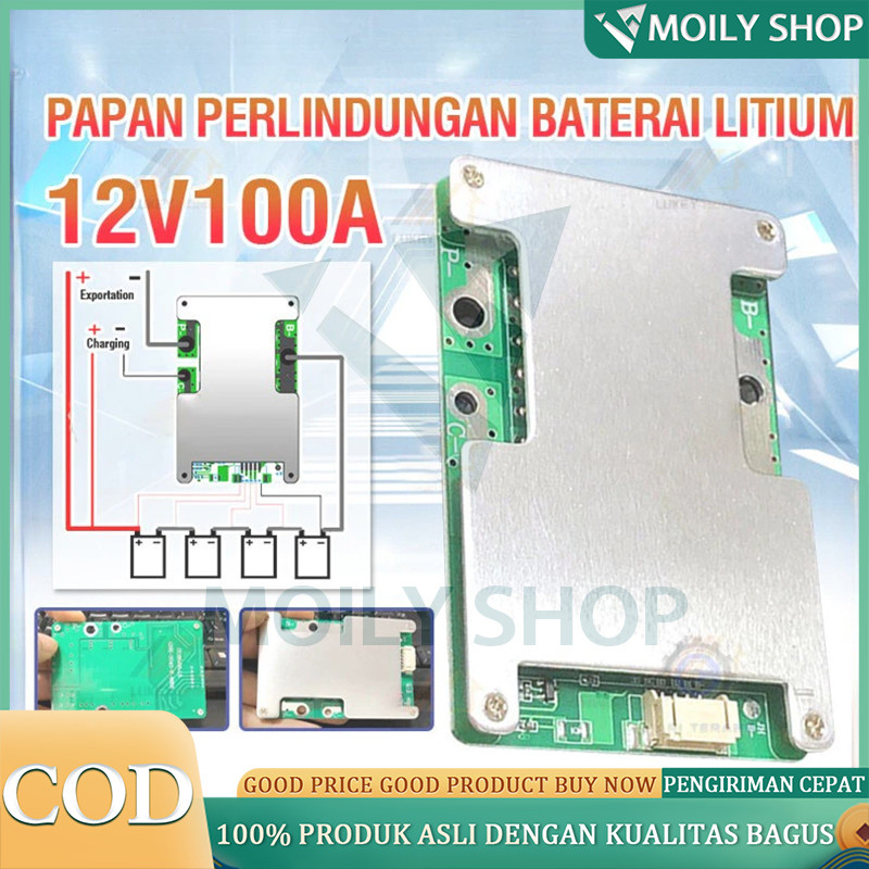 BMS 4S 100A 12V lifepo4 3.2V COMMON PORT BMS 120A BMS120A