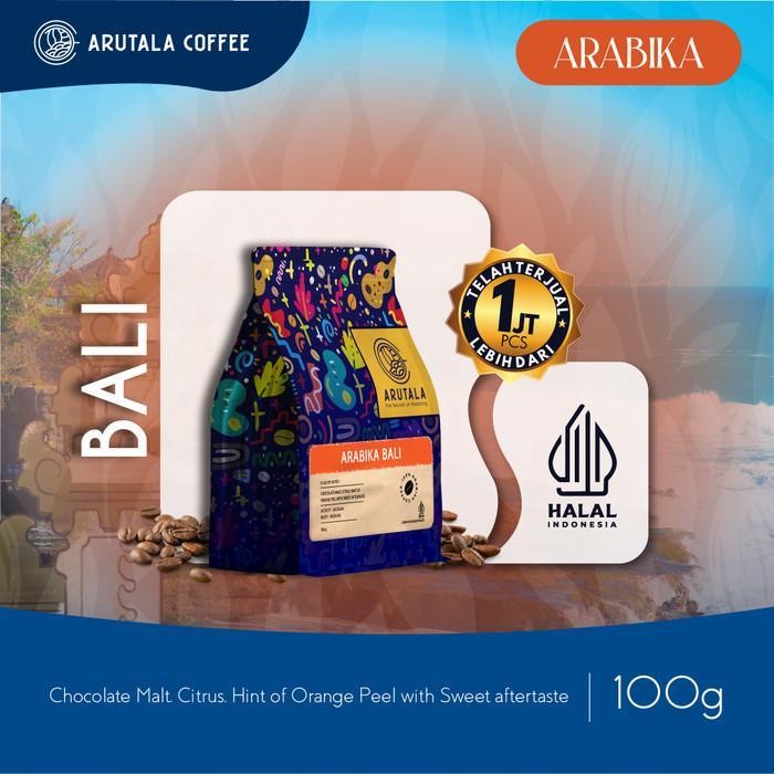 

ARUTALA kopi Bali Arabika 100 gram - Biji