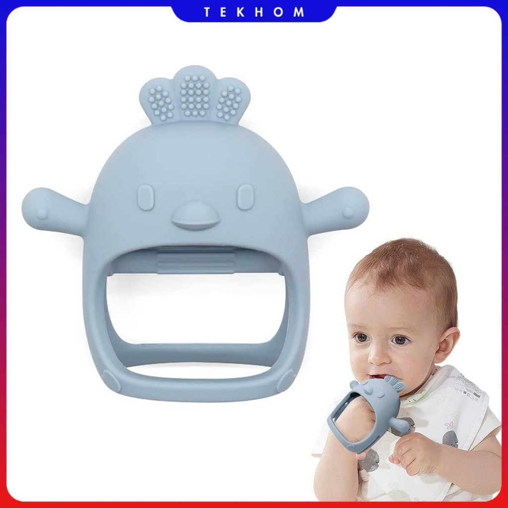 Baby Teether Toys Silicone Chewable Hand Breast Feeding - PL10