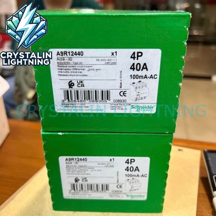 ELCB iID 4P 40A 100MA SCHNEIDER