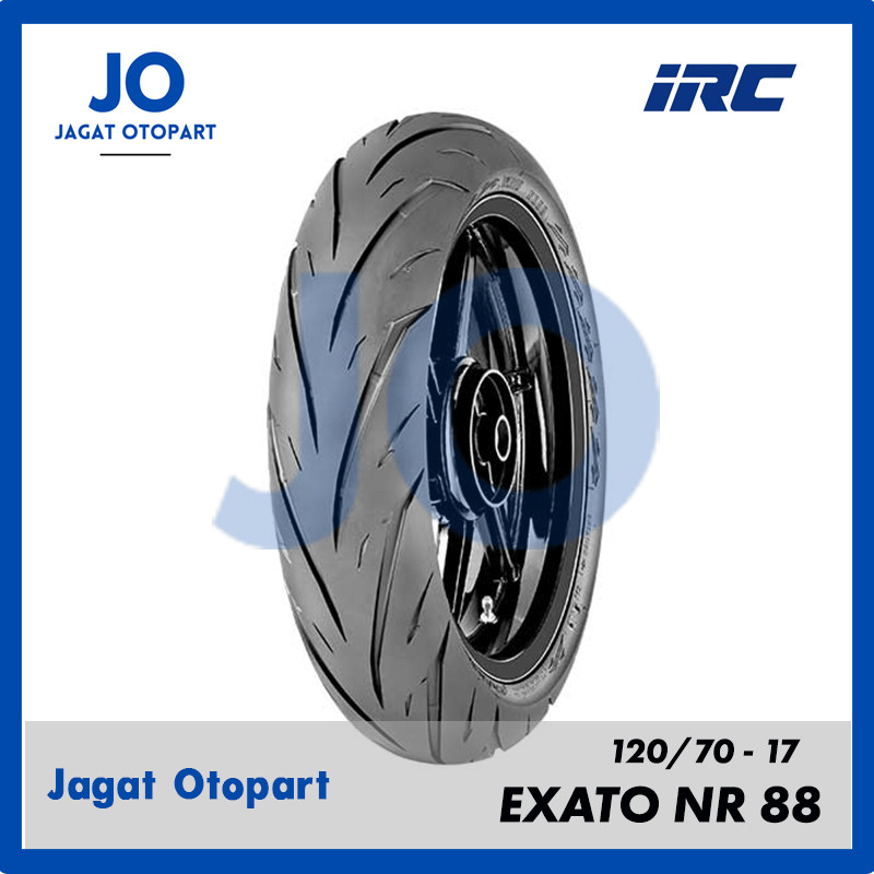JAGAT Ban motor sport tubeless IRC Exato 120 70 17 NR88
