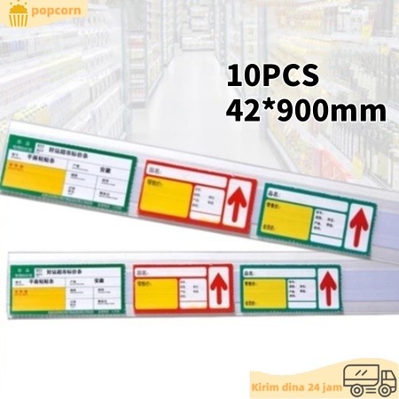 900×42 mm Label Rak Klip Label Harga /Pemegang Label Harga/Pemegang Label Supermarket