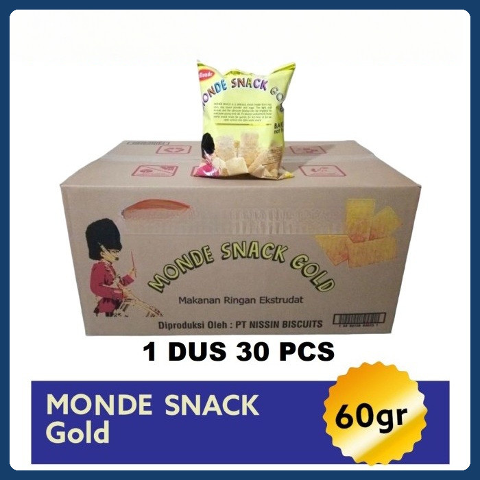 

Monde Serena SNACK GOLD 60 gr - ( HARGA 1 DUS isi 30 )