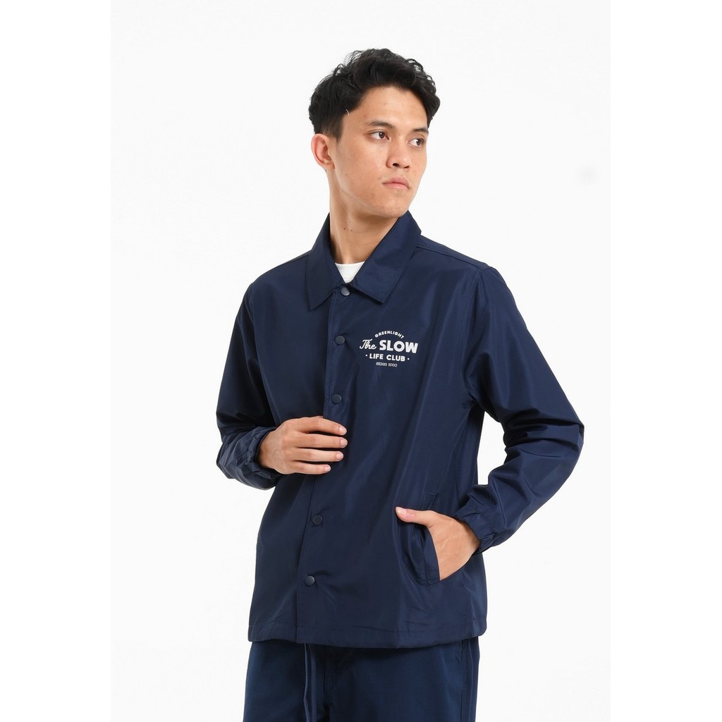 Greenlight Men's Coach Jacket Regular Fit Andrew H041124