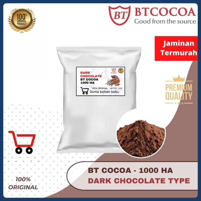 

BT COCOA HUYSMAN JAVA DARK POWDER BT1000HA DH 400 1 kg coklat ASLI