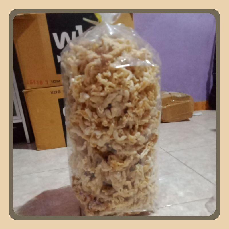 

1kg keripik cakar ayam renyah,gurih,tanpa tulang MURAH