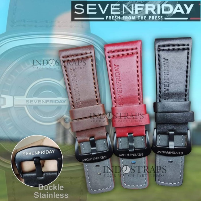 TALI JAM KULIT 28MM TALIJAM LEATHER STRAP