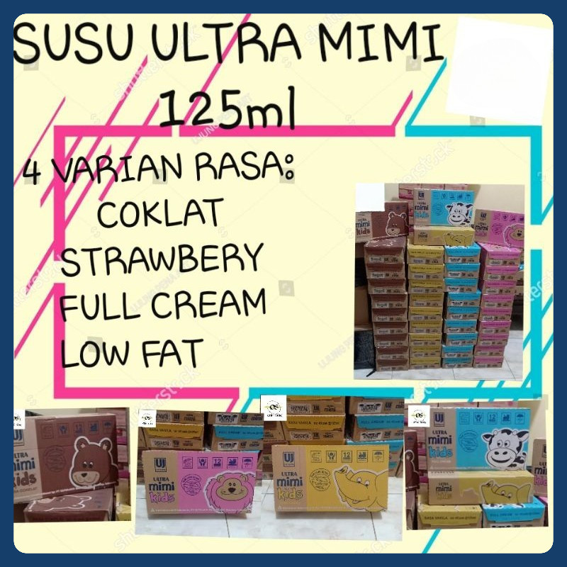 

Susu Ultra mimi 125 ml #MIX BY REQUEST