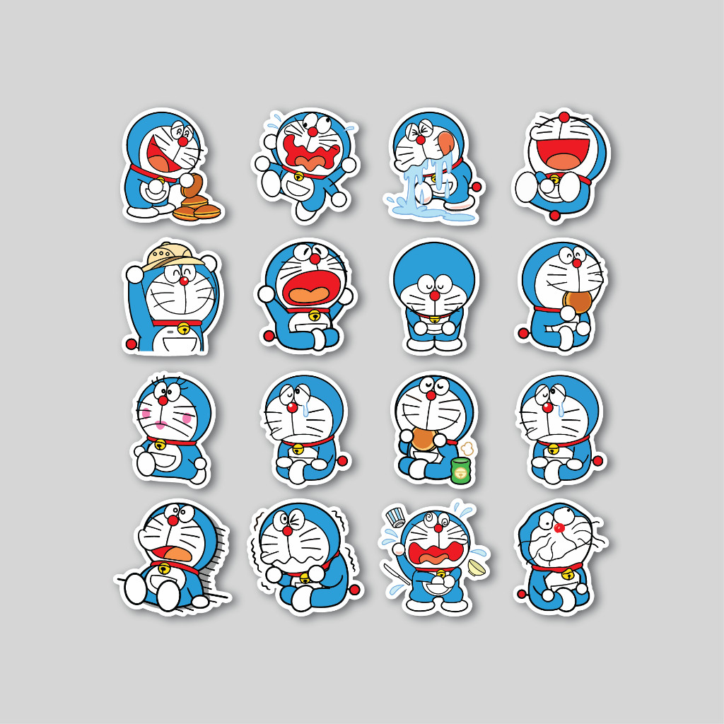

Sticker Pack Doraemon | Sticker Tumblr | Stiker Laptop Koper Helm
