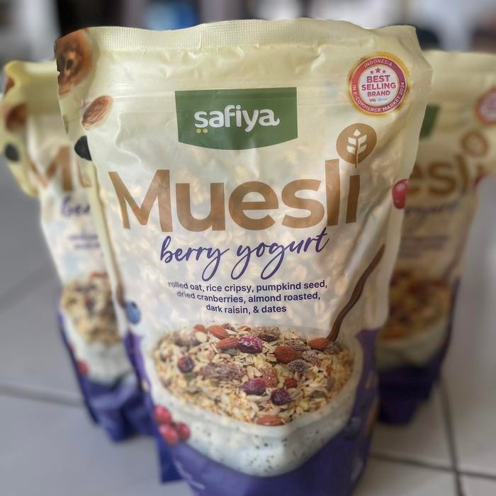 

MUESLI BERRY YOGURT 1 KG BY SAFIYA - 1 kg, Muesli berry