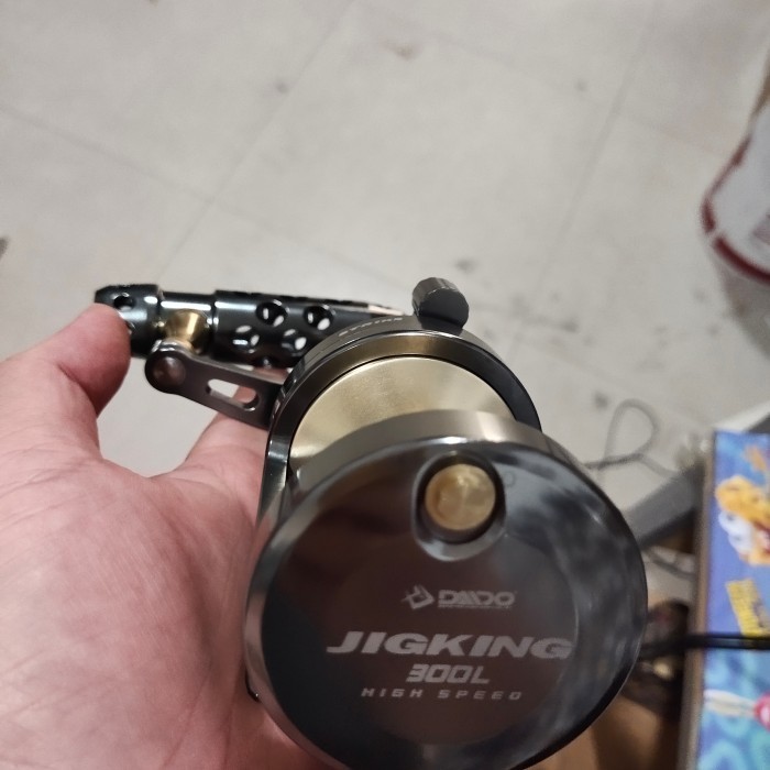 REEL OH DAIDO JIGKING HS 400L LEFT HANDLE | REEL OVERHEAD HIGH SPEED TERLARIS