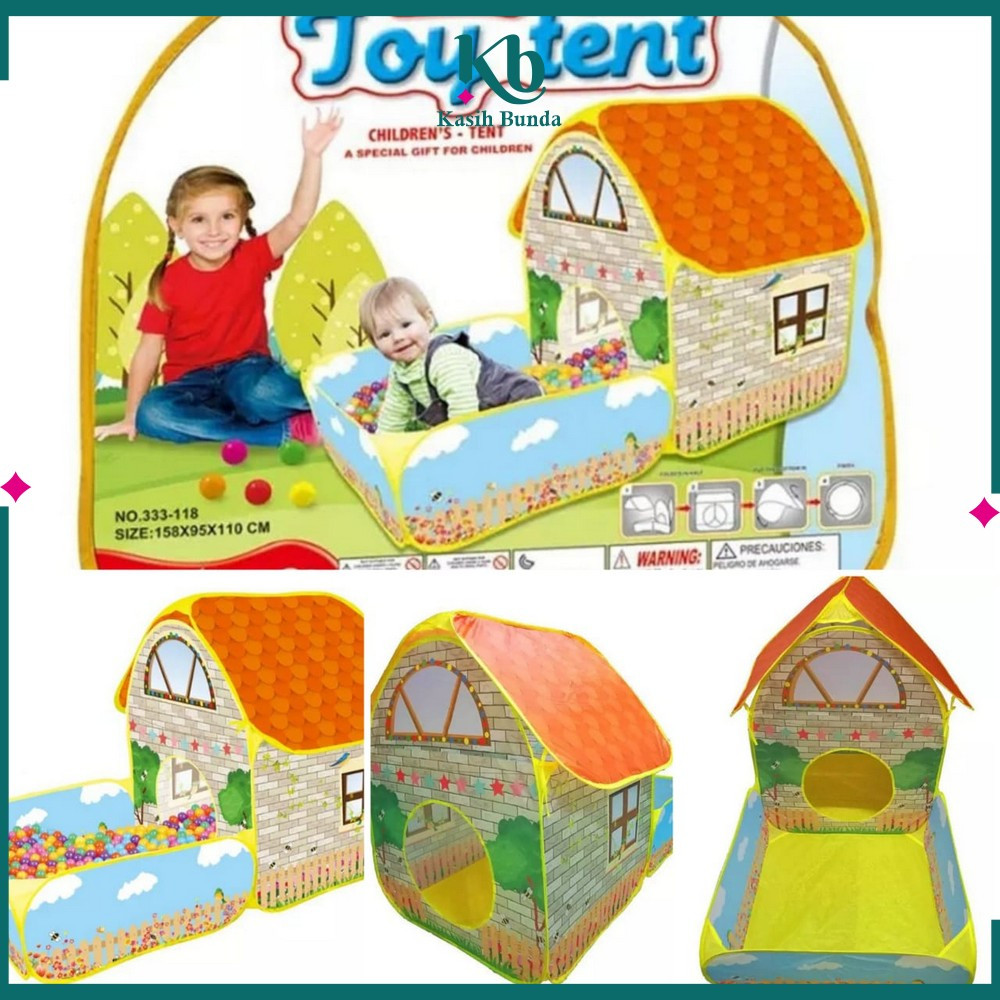 Mainan Tenda Rumah Rumahan Anak / Playground Camping Anak Pretend Play Kids Import BUNDA M12