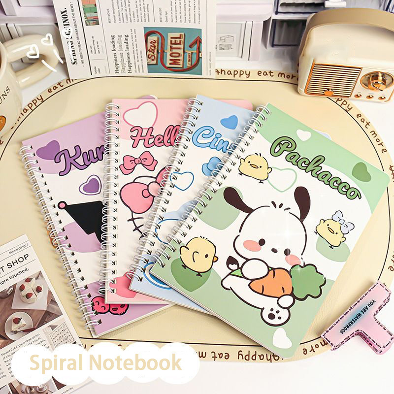 

Notebook Spiral A5/B5 Aesthetic / Buku Catatan Notebook Lucu / Buku Tulis Sekolah Cute / Buku Diary Notepads Lucu Korea Alat Tulis For Student Back To School Office Stationery
