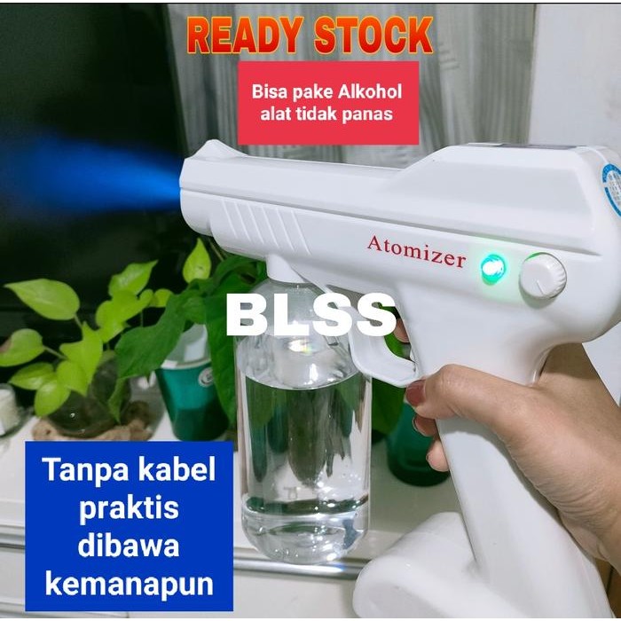NANO SPRAY GUN STEAM VIRUS ALAT MESIN FOGGING DISINFECTANT ANTI VIRUS - AtomizerWireles