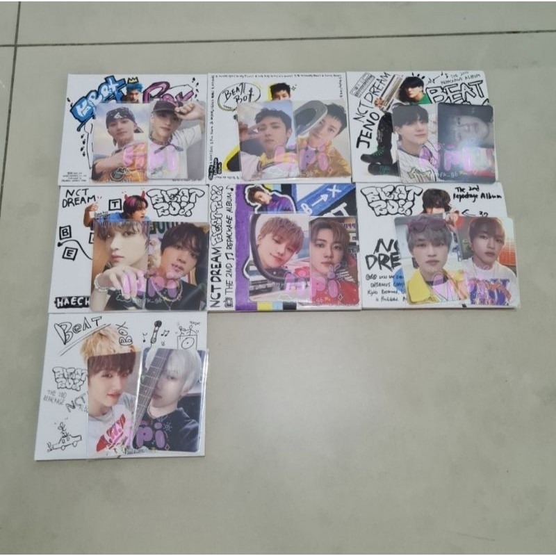 [BACA DESKRIPSI] wts want to sell  stock official unsealed album digipack beatbox fullset pc photoca