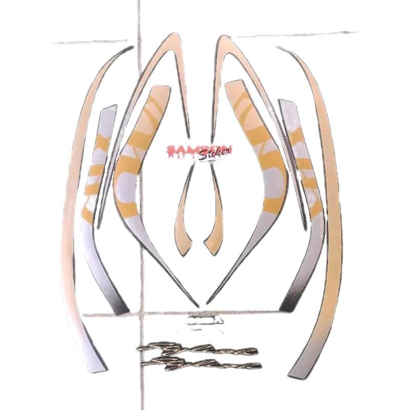 Stiker Striping Motor Honda Scoopy Stylish Tahun 2021 Full Body - Kualitas Terbaik dan Standar Origi