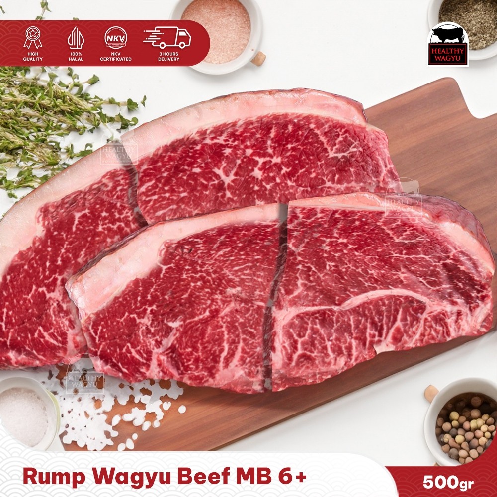 Rump Steak Wagyu Mb 6+ 500gr Healthy Wagyu