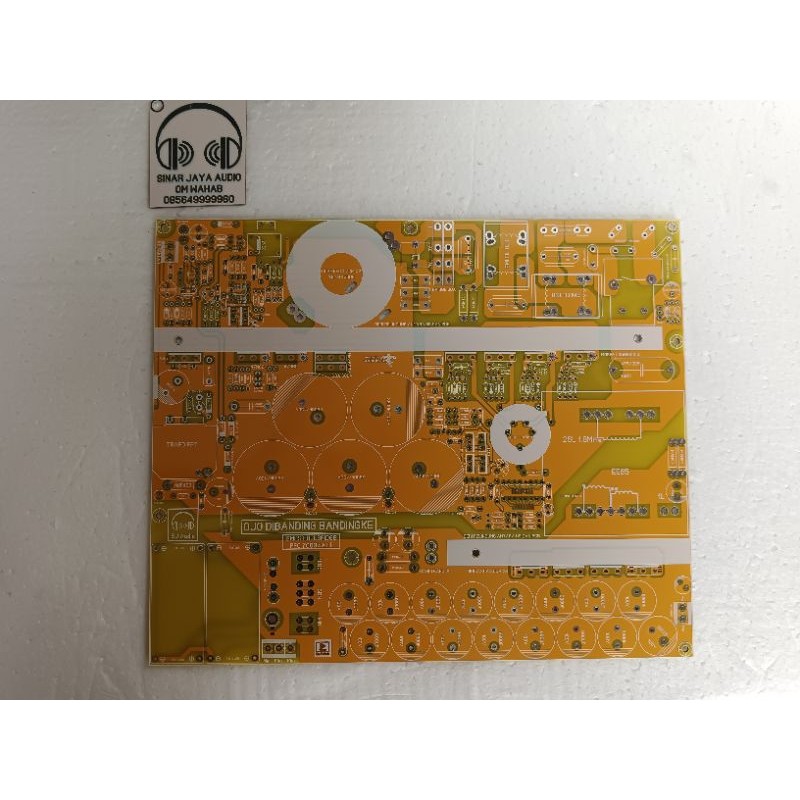 PCB SMPS FULLBRIDGE PFC 7000WATT FOR AUDIOCO
