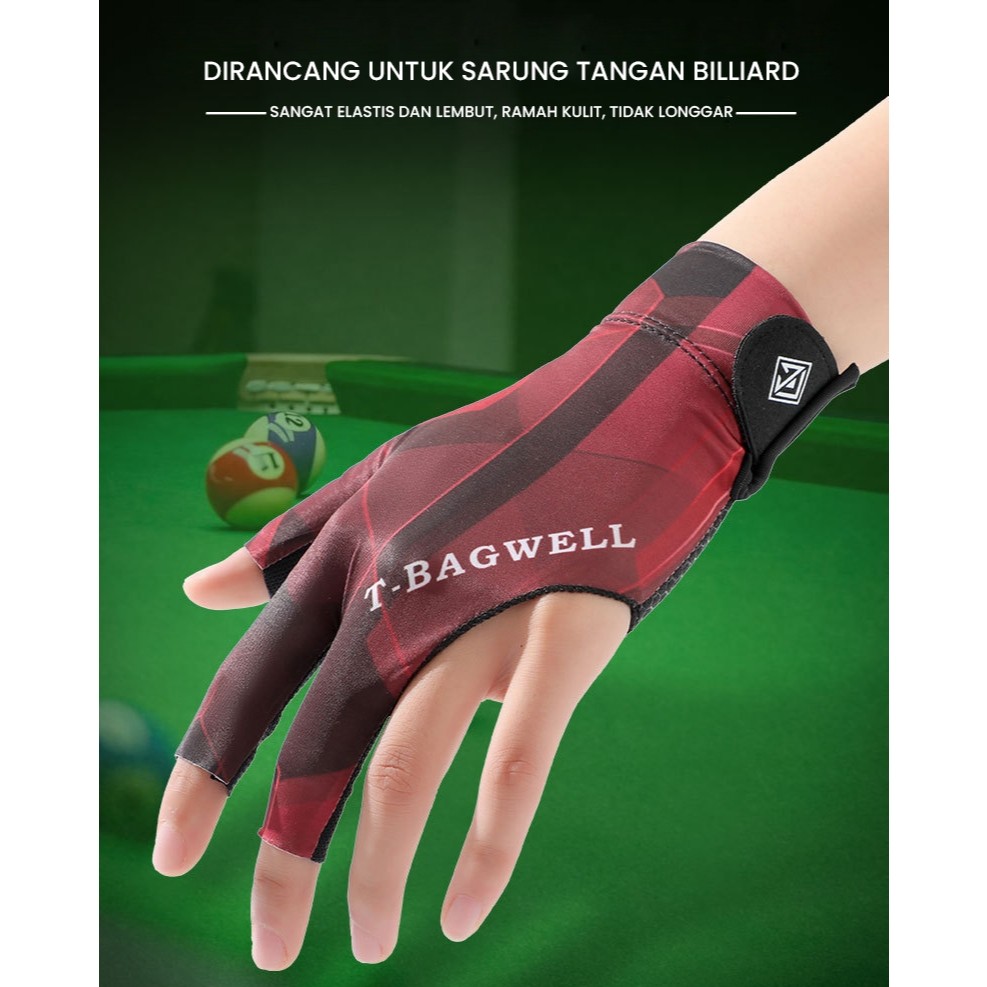 NEW DEALS Sarung Tangan Billiard Hand Gloves 2502 Billiard Gloves