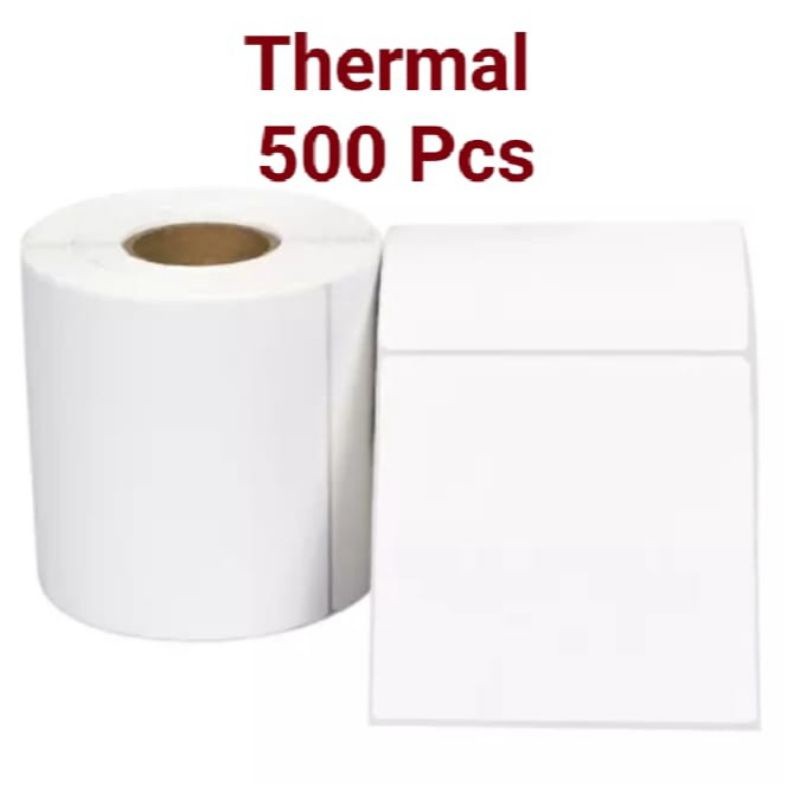 

BHZ Kertas Thermal Label Barcode 100 x 150 isi 500 Lembar ROLL