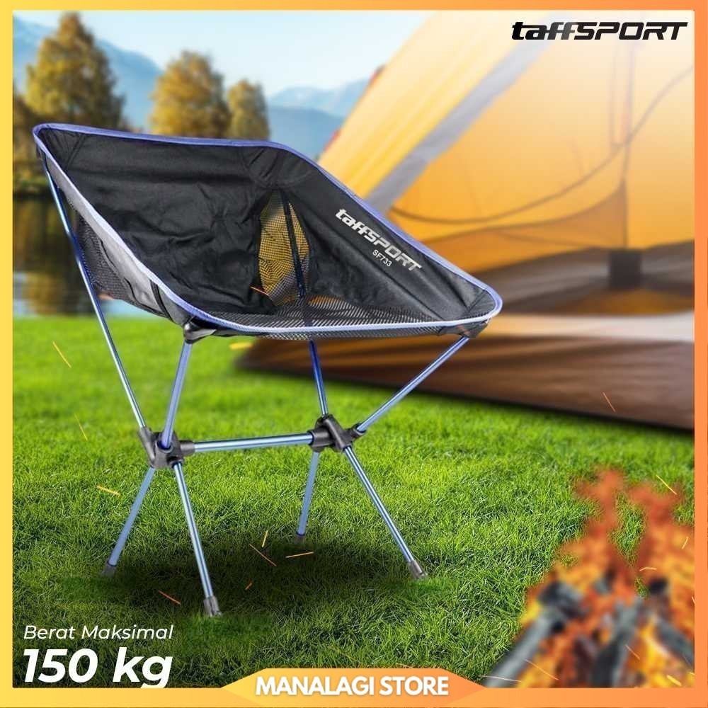 TaffSPORT Kursi Lipat Memancing Folding Fishing Chair - SF733