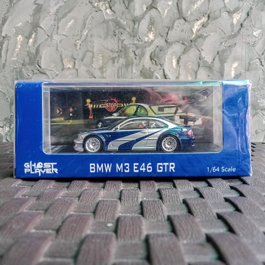 GHOST PLAYER Diecast Model Car BMW M3 E46 GTR