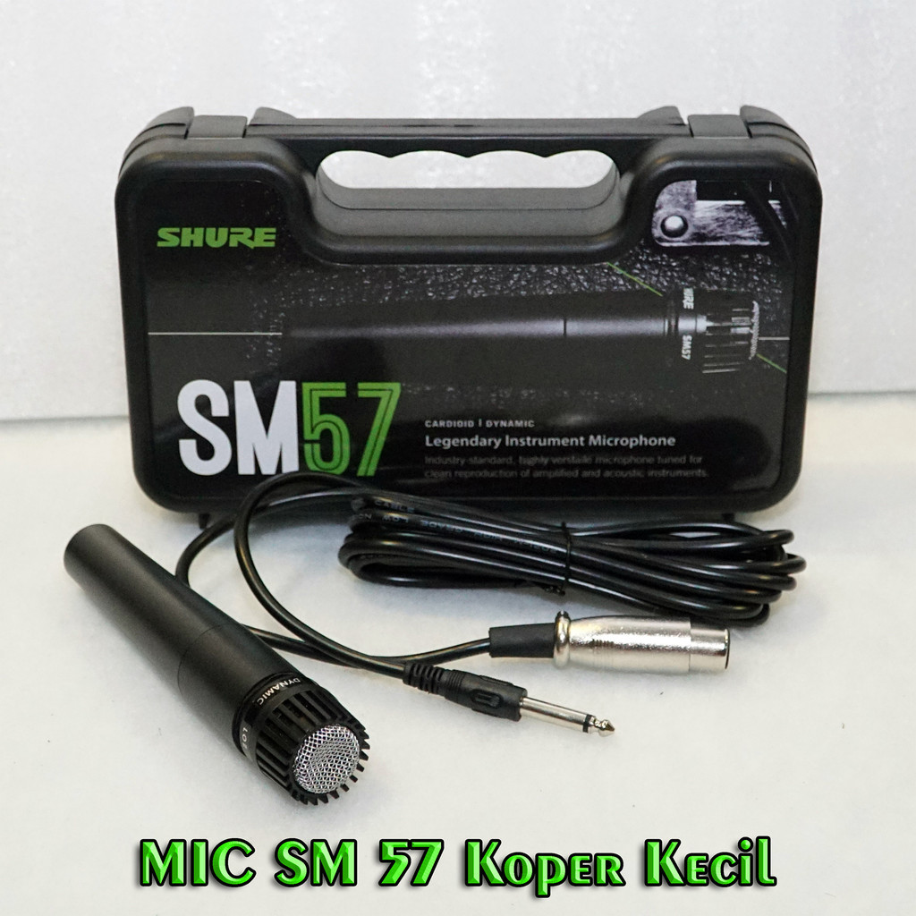 Mic Kabel SM 57 + KOPER / Mic Instrumen Cable SM57 / Mic Vocal SM-57 / Mic Gendang SM - 57CO
