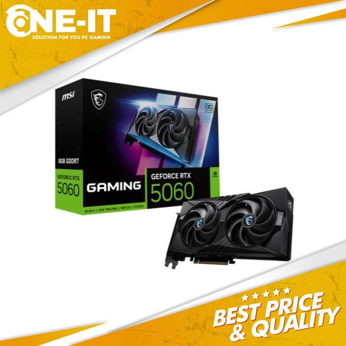 VGA MSI GEFORCE RTX 5060 GAMING OC 8GB GDDR7 8G