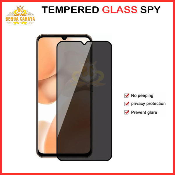 TEMPERED GLASS SPY REDMI 9/ 9C / 9A / 9i / 9T/ 10A / 12C -TEMPERED GLASS ANTI SPY-BENUACAHAYA