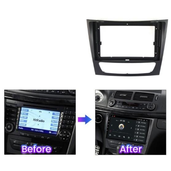 Frame headunit android  9 inch mercedes benz e-class W211 E200 E220 2002