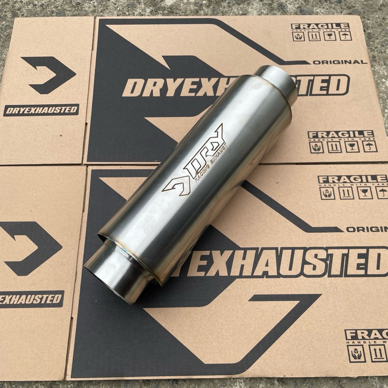 Resonator Mobil Diesel Inlet 2,5 Inchi STAINLESS